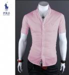 ralph lauren nouveau chemises business casual homme coton discount pink